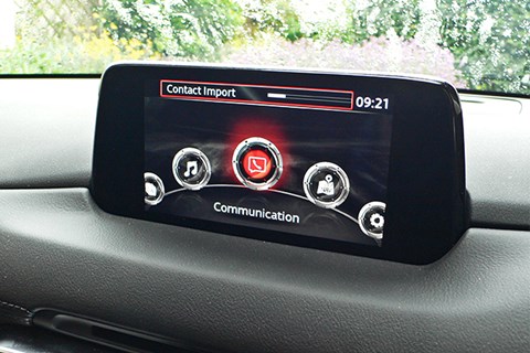 Mazda CX-5 screen