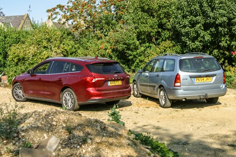 Ford Focus Estate Mk1 and Mk4