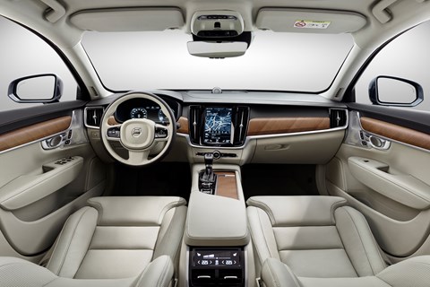 Inside the new 2016 Volvo S90