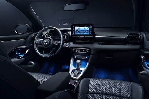 Toyota Yaris interior