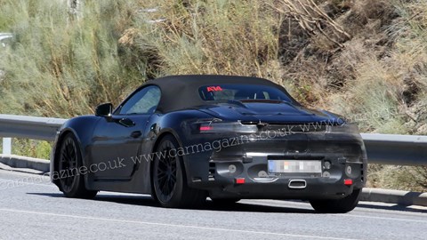 Boxster EV rear lights