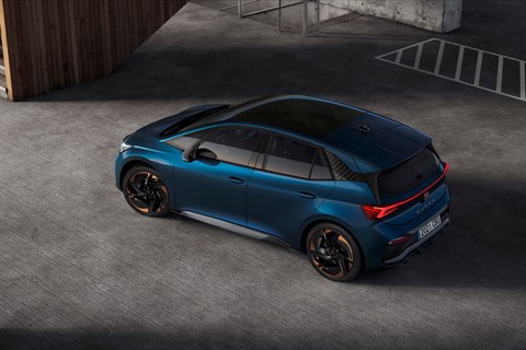 cupra born overhead