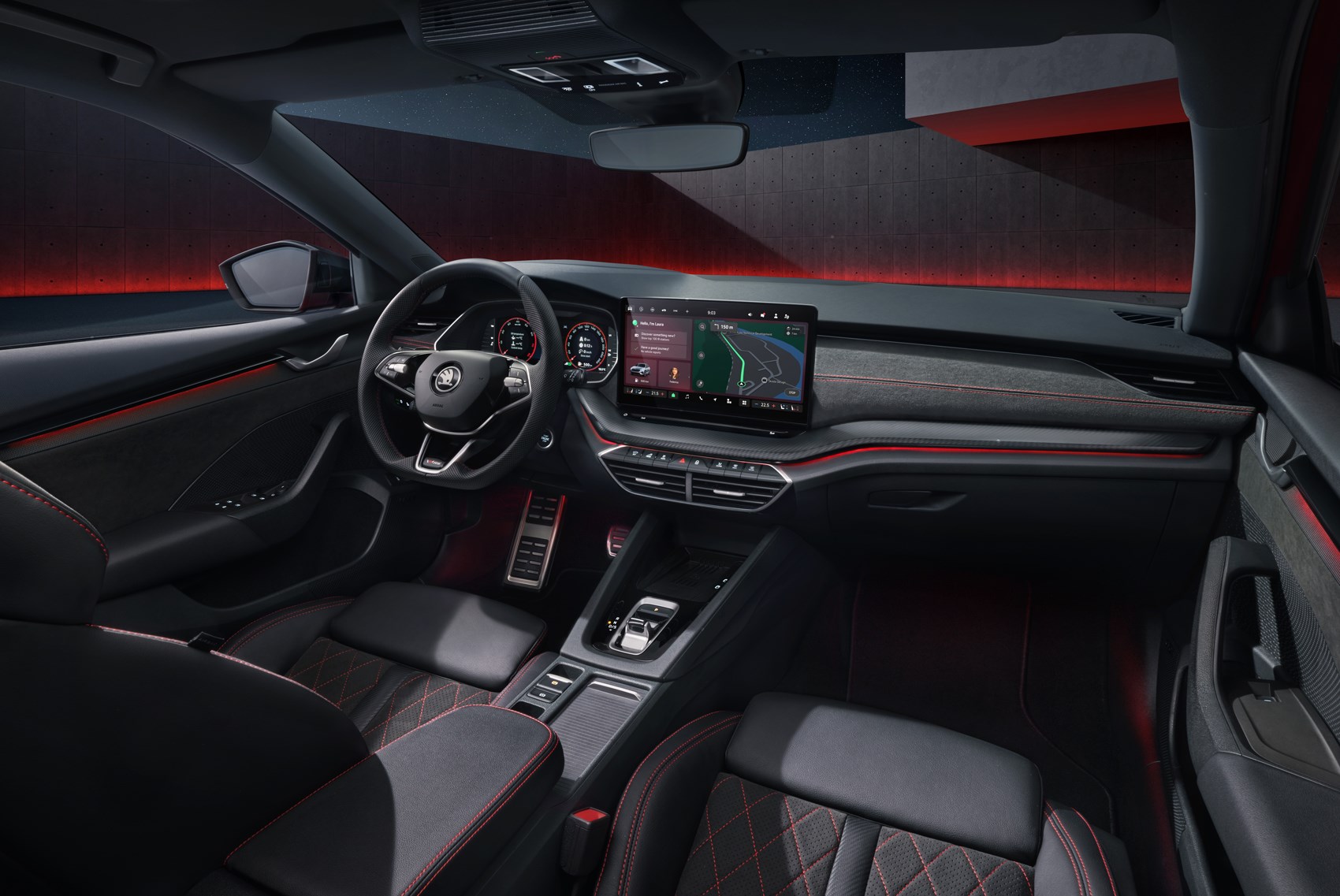Skoda Octavia RS 2024 Interior