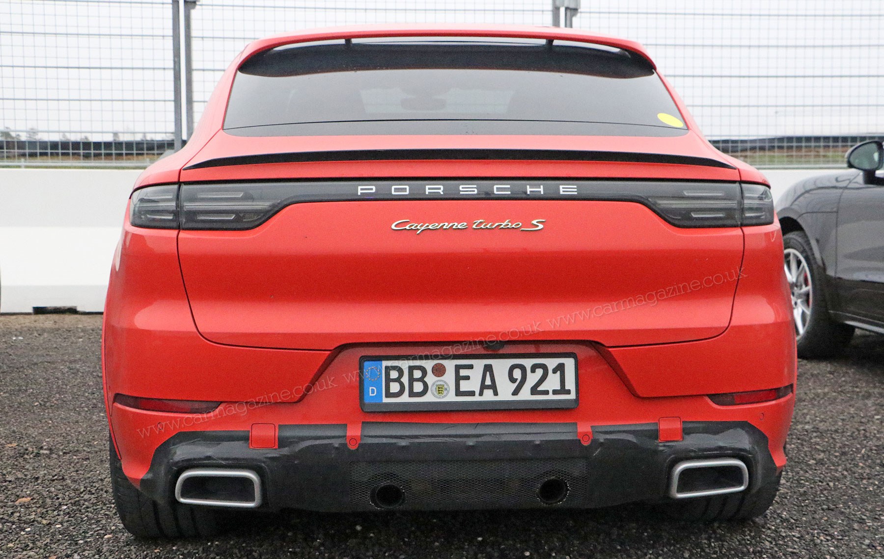 2023 Porsche Cayenne Coupe spied testing in Colorado