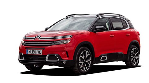 Citroen C5 Aircross red with black roof
