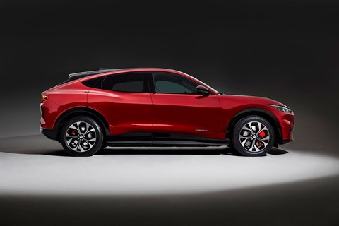 Ford Mustang Mach-E: side profile