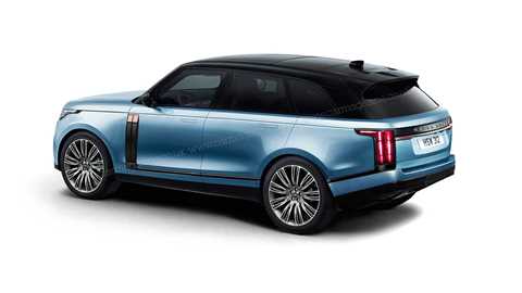 The new 2022 Range Rover will include a full electric version (artist's impression by Avarvarii)