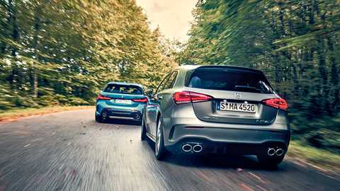Mercedes-AMG A45 S vs BMW M135i: the CAR magazine twin test
