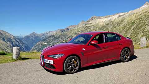 Alfa Romeo Giulia Quadrifoglio European road trip