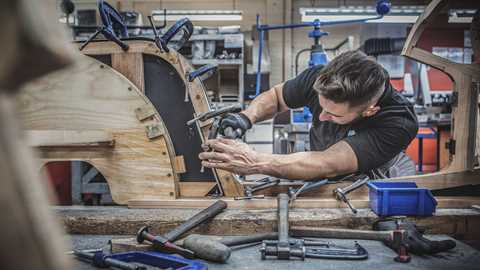 The Morgan factory tour in Malvern: a step back in time