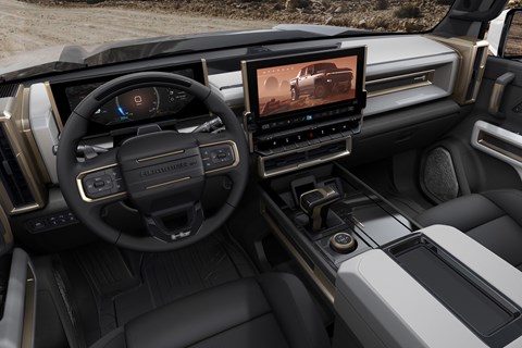 hummer ev interior