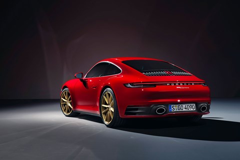 Porsche 911 rear three quarter static