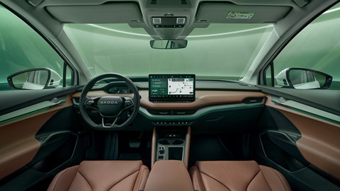 Skoda Enyaq (2025) dashboard