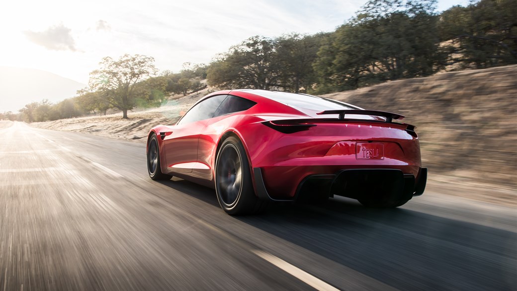 Tesla Roadster adalah salah satu mobil listrik tercepat tahun 2023