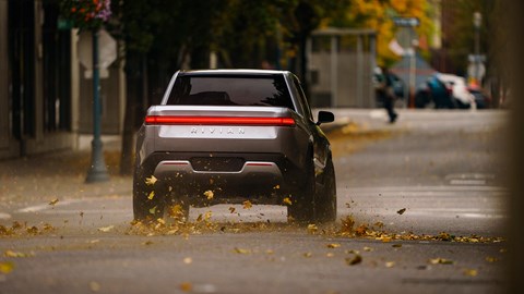 Rivian R1T: yes, there's even a pick-up truck in our list of the fastest electric cars. This one does 0-62mph in 3.0sec!
