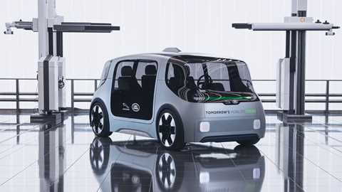 Jaguar Land Rover Project Vector: a future where autonomous, electrified pods roam Britain's cities