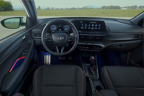 Interior of new 2020 Hyundai i20 showcases double 10.25-inch digital displays