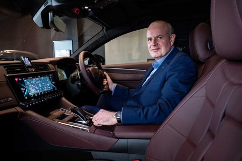 DS 9 plug-in hybrid with UK managing director Jules Tilstone