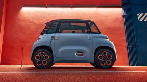 The new 2022 Citroen Ami electric runabout