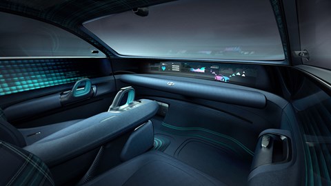 Hyundai Prophecy concept car interior 