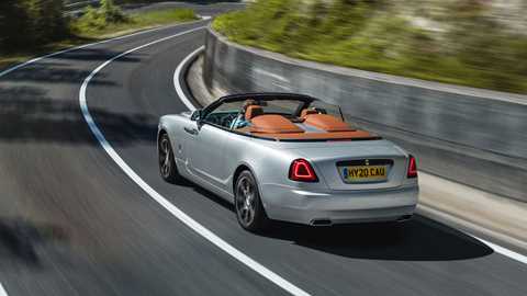 First pictures of the new Rolls-Royce Dawn Silver Bullet