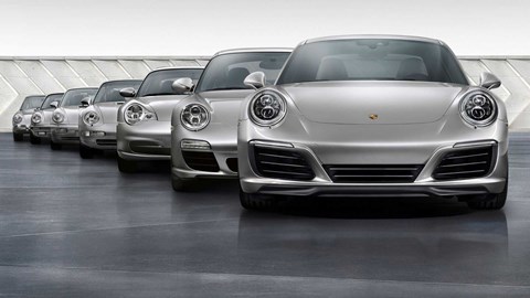 Every generation of Porsche 911: a growing family 