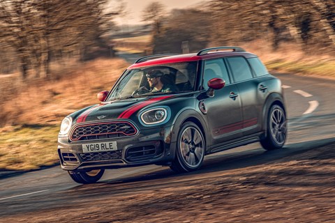 Countryman JCW front cornering