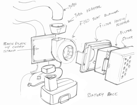 Ford sketches for producing ventilators to beat coronavirus Covid-19