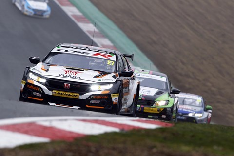 BTCC race calendar has been suspended until at least July 2020