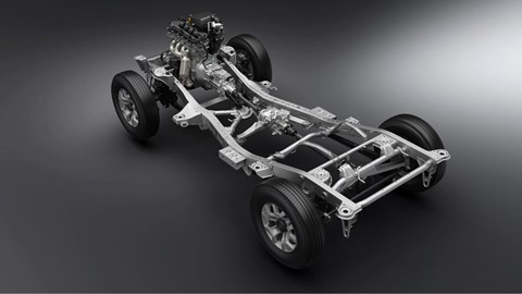 Suzuki Jimny ladder frame chassis makes it easier to do body derivatives