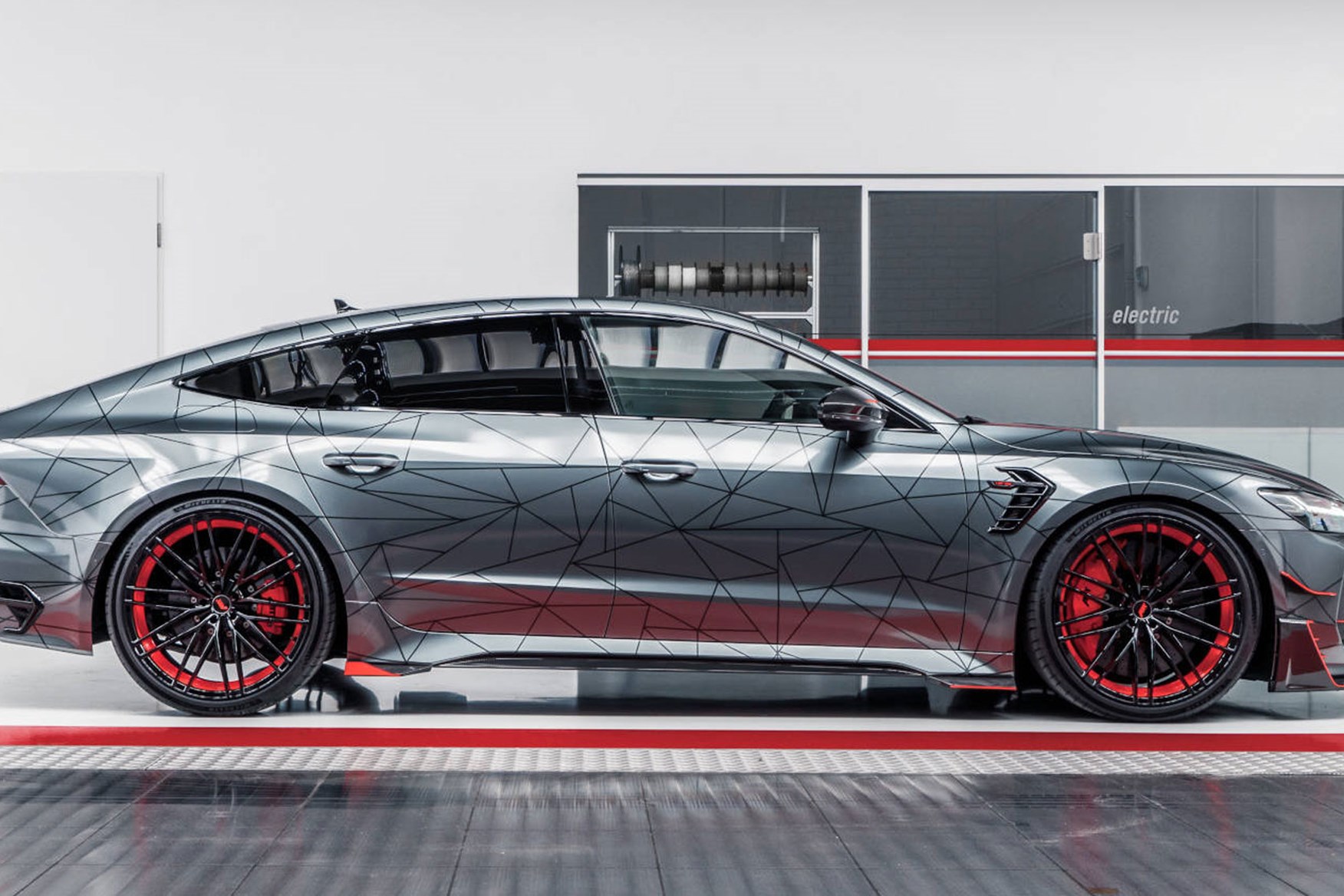 1/64　Audi ABT RS7　改造 HobbyFans 1:64 Audi RS7 2nd generation ABT modified version
