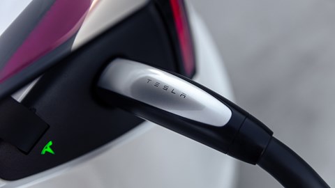 Tesla charging plug