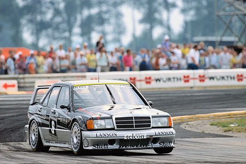 A brute on track: the Mercedes-Benz 190E 2.5-16 Evolution II monstered DTM in the 1990s