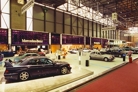 Mercedes-Benz 190E 2.5-16 Evolution II at its Geneva motor show debut