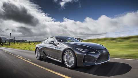 The new 2021 model year Lexus LC