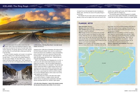 Road trip manual iceland