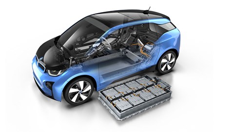 electric car battery size