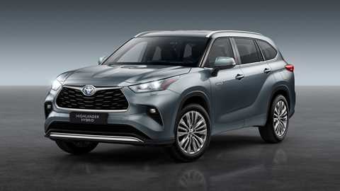 The new Toyota Highlander seven-seater SUV
