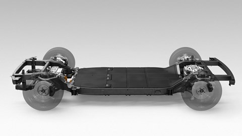 Best electric SUVs - skateboard chassis