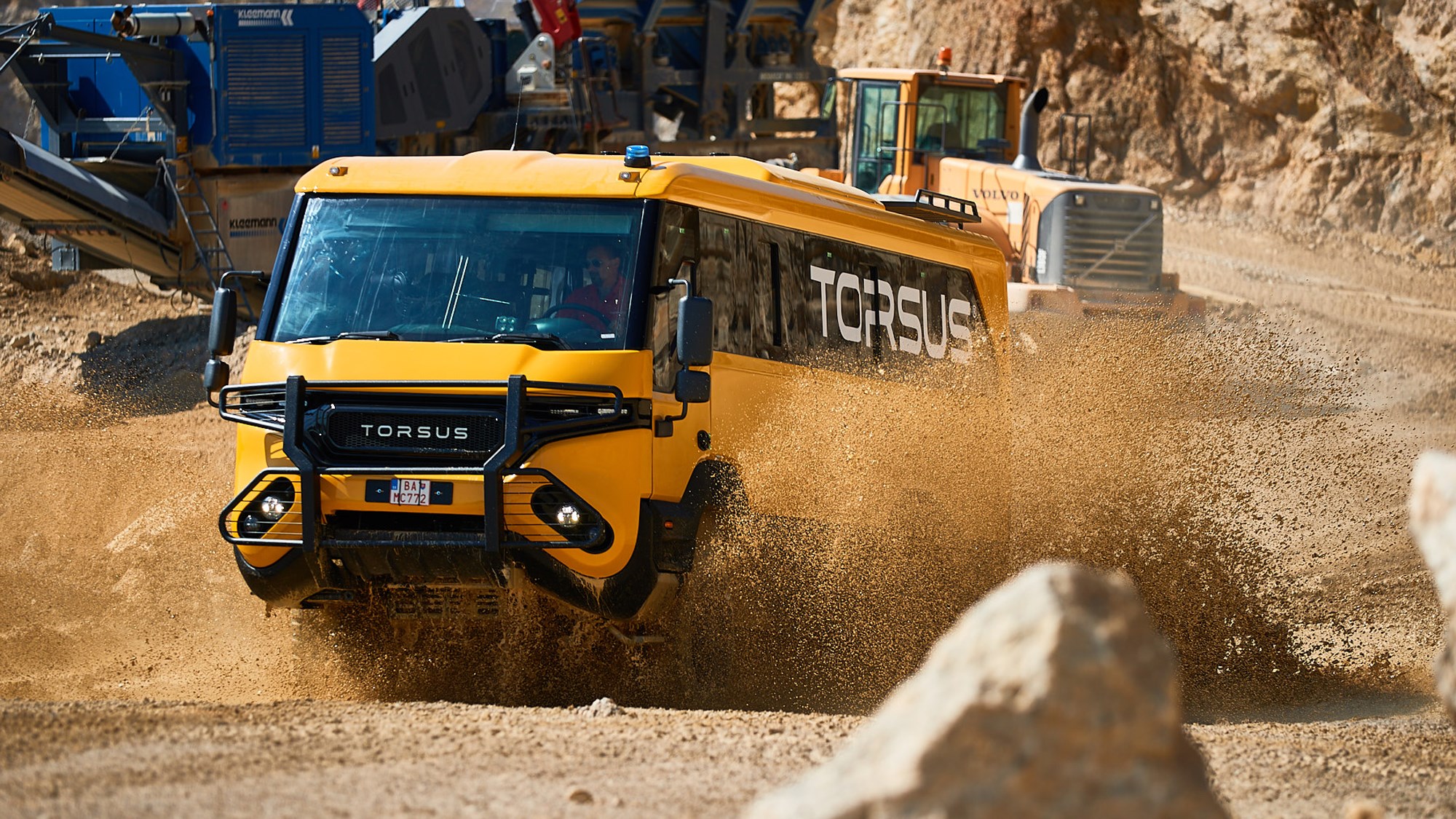 Volvo FMX 500 6x6 for Spin Tires