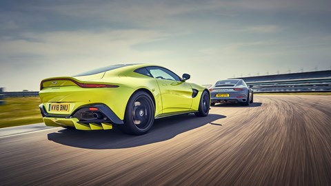 Aston Martin Vantage: a Porsche 911 chaser