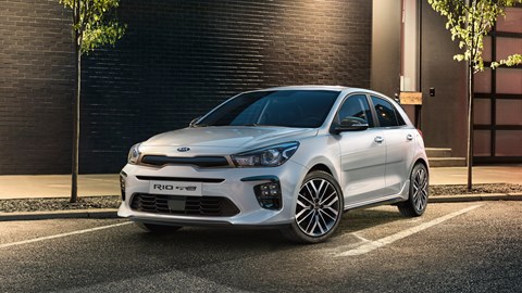 2020 Kia Rio facelift - GT front three quarter