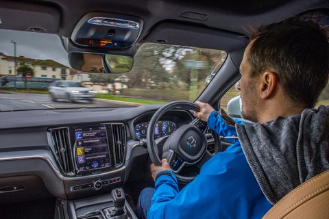 V60 CC LTT chris driving