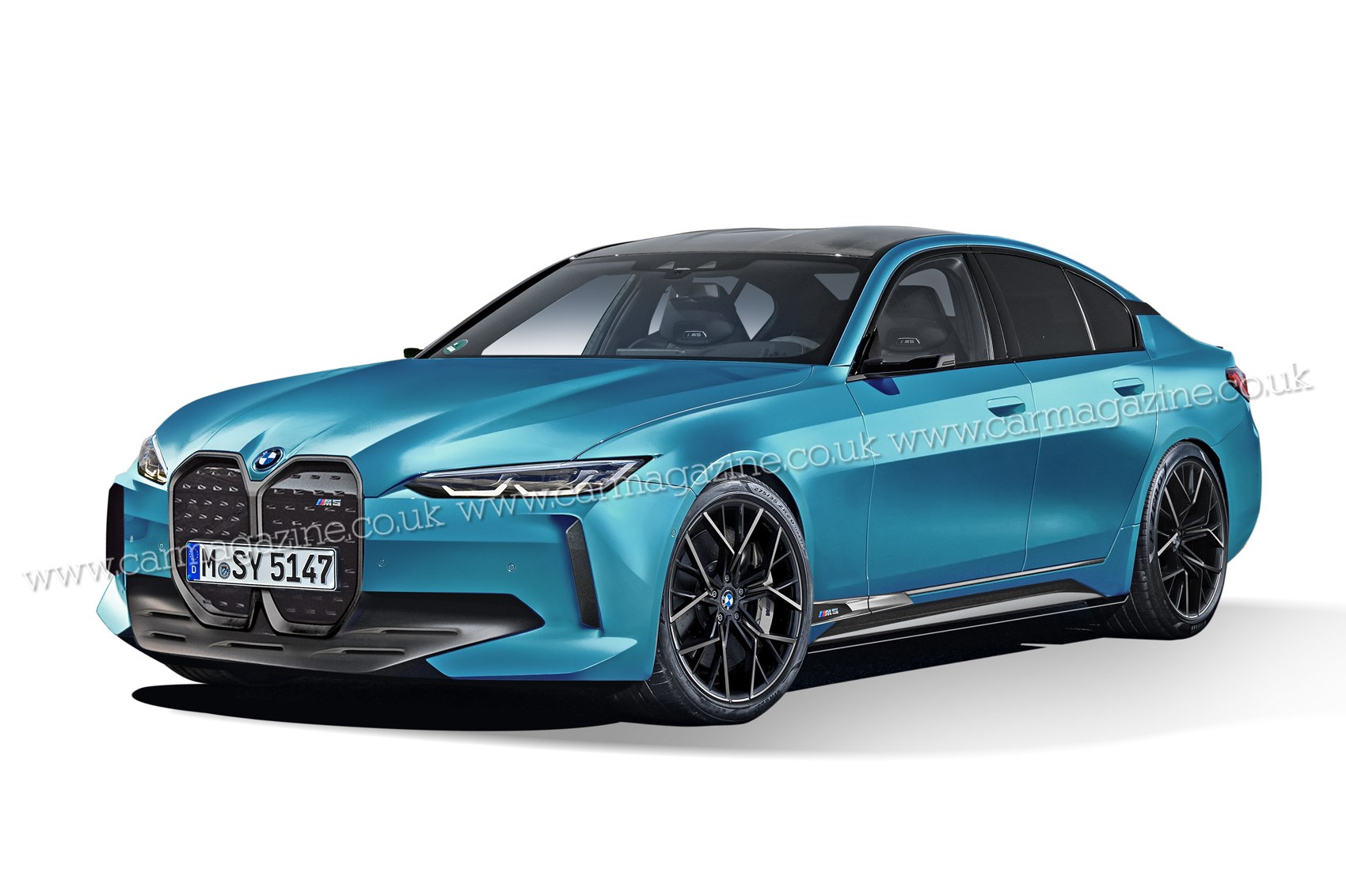 New 2024 BMW M5 fullelectric hyper saloon to have 1000bhp CAR Magazine