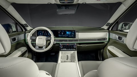 Hyundai Santa Fe 2024 - European debut, studio, interior