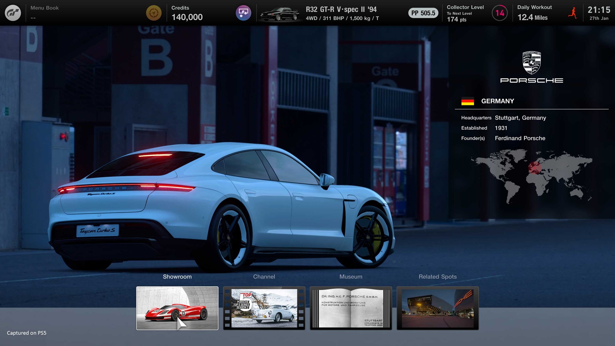 Gran Turismo 7 - GT Cafe - Menu 30 - Upgrade Your Porsche - PS5