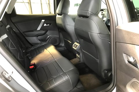 Citroen C4 (2020) interior - rear seats