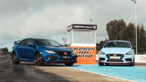 Honda Civic Type R vs Hyundai i30 Fastback N - header