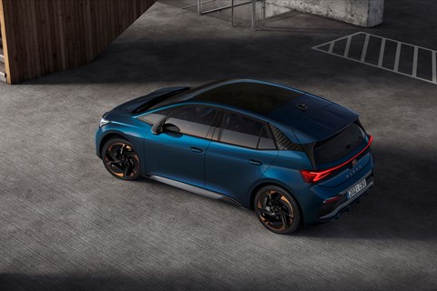 cupra born overhead