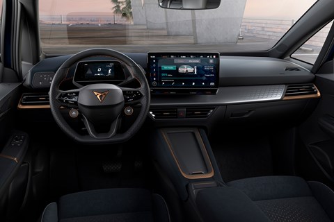 cupra born interior